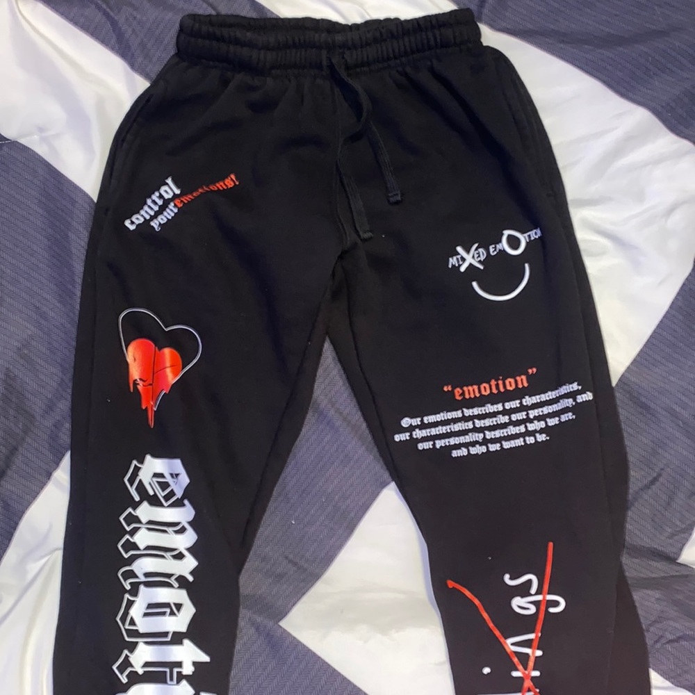 Rare Mixed emotions pants size small lightly worn.